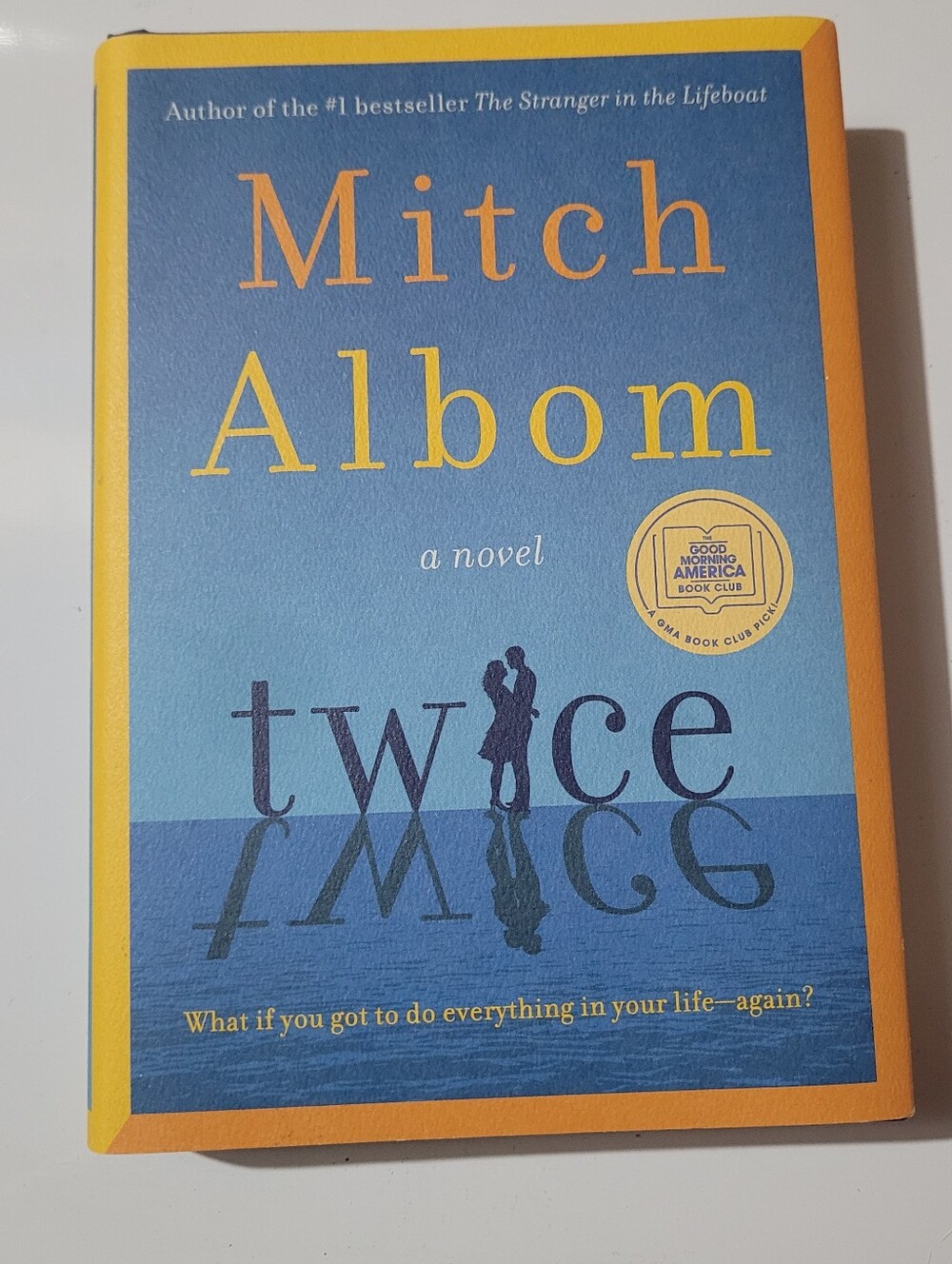 twice by Mitch Albom, Novel, Hardcover Book